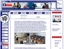 Tablet Screenshot of airetex.com